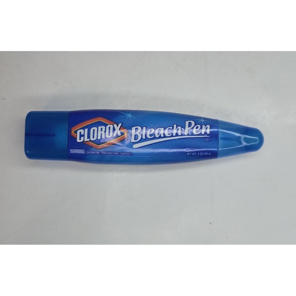 Clorox Bleach Pen Gel With Dual Tip-Discontinued-Preowned-Weighs 2.2 Ounces‎